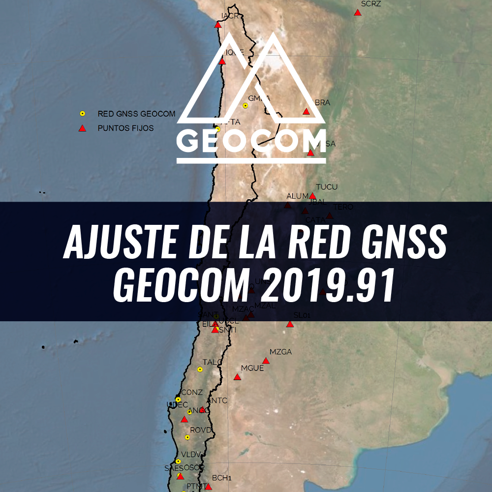 AJUSTE DE LA RED GNSS GEOCOM 2019.91