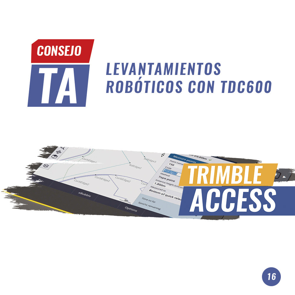 Consejo TA N°16 | Levantamientos robóticos con TDC600