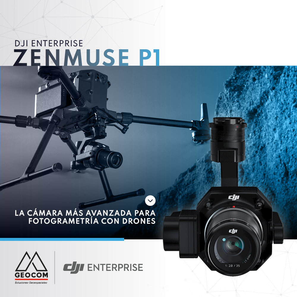 DJI Zenmuse P1, la cámara más avanzada para fotogrametría con drones