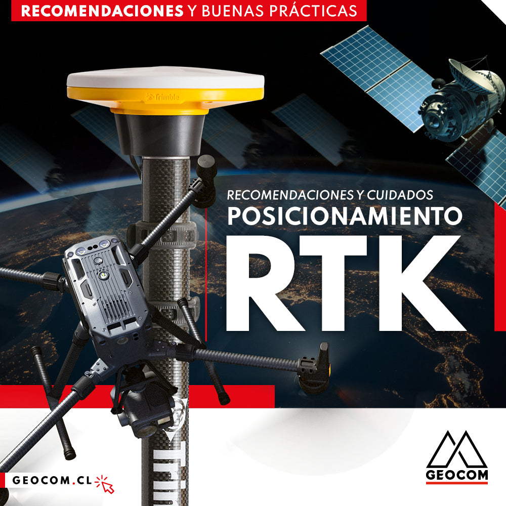 Posicionamiento RTK: recomendaciones y cuidados