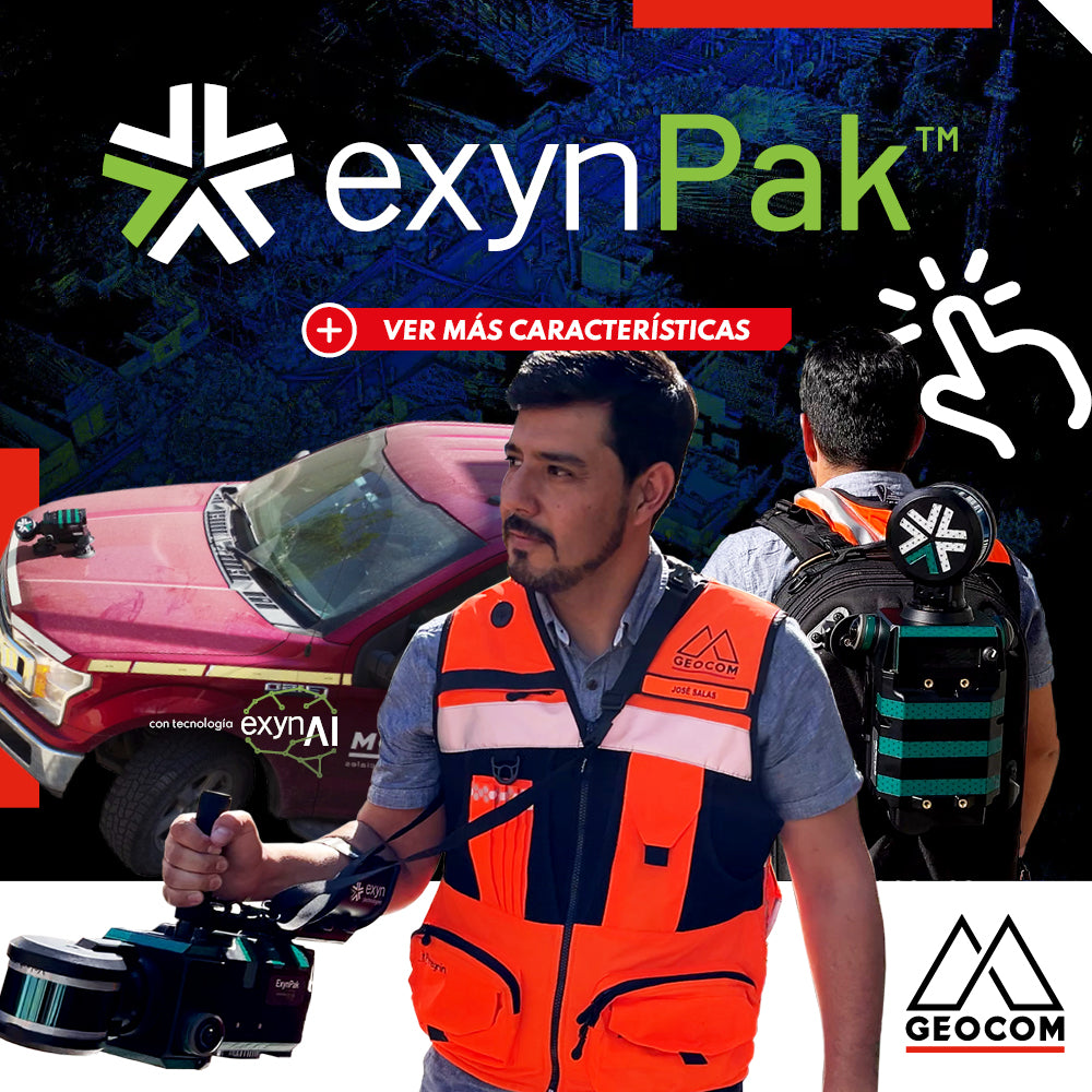 ExynPak | Sistema Móvil SLAM para entornos desafiantes