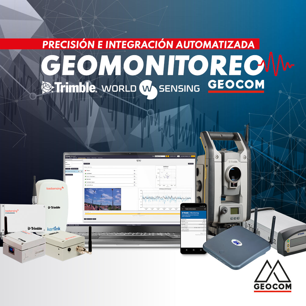 Geomonitoreo, precisión e integración automatizada