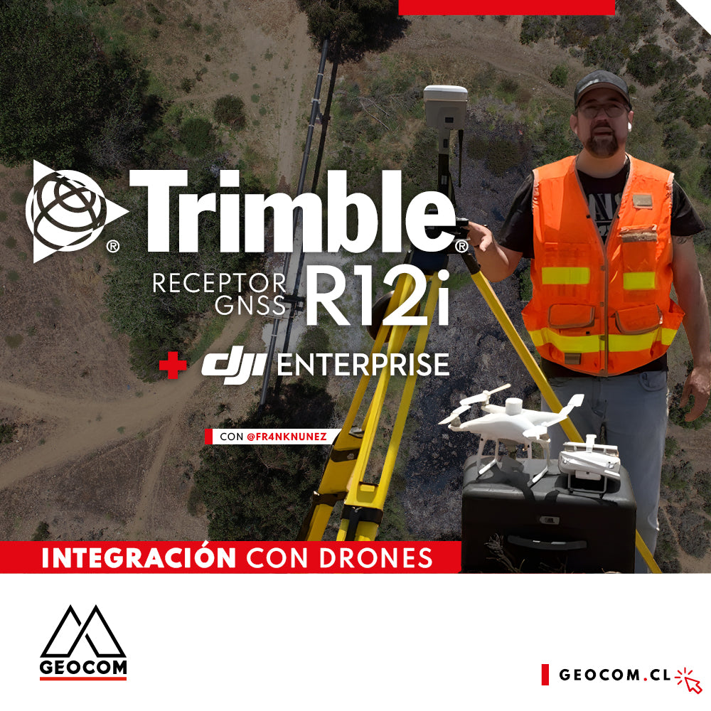 Caso 5 Trimble R12i | Integración con drones