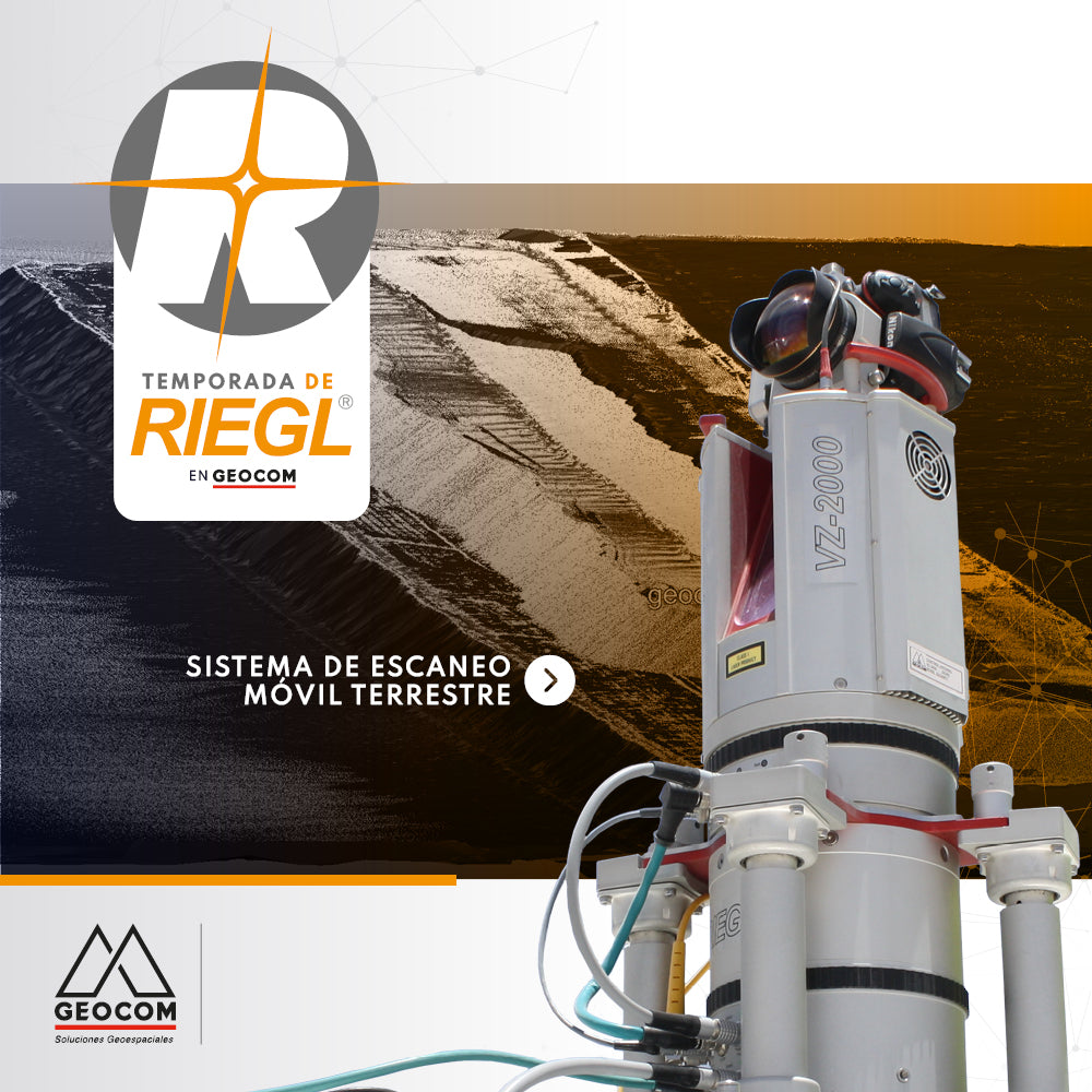 RIEGL - Sistema de Escaneo Móvil Terrestre