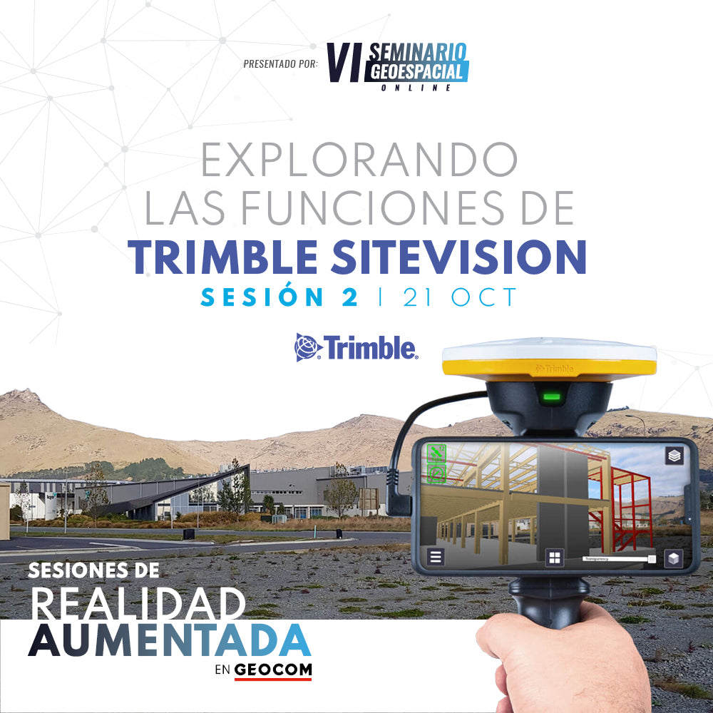 WEBINAR | Explorando las funciones de Trimble SiteVision