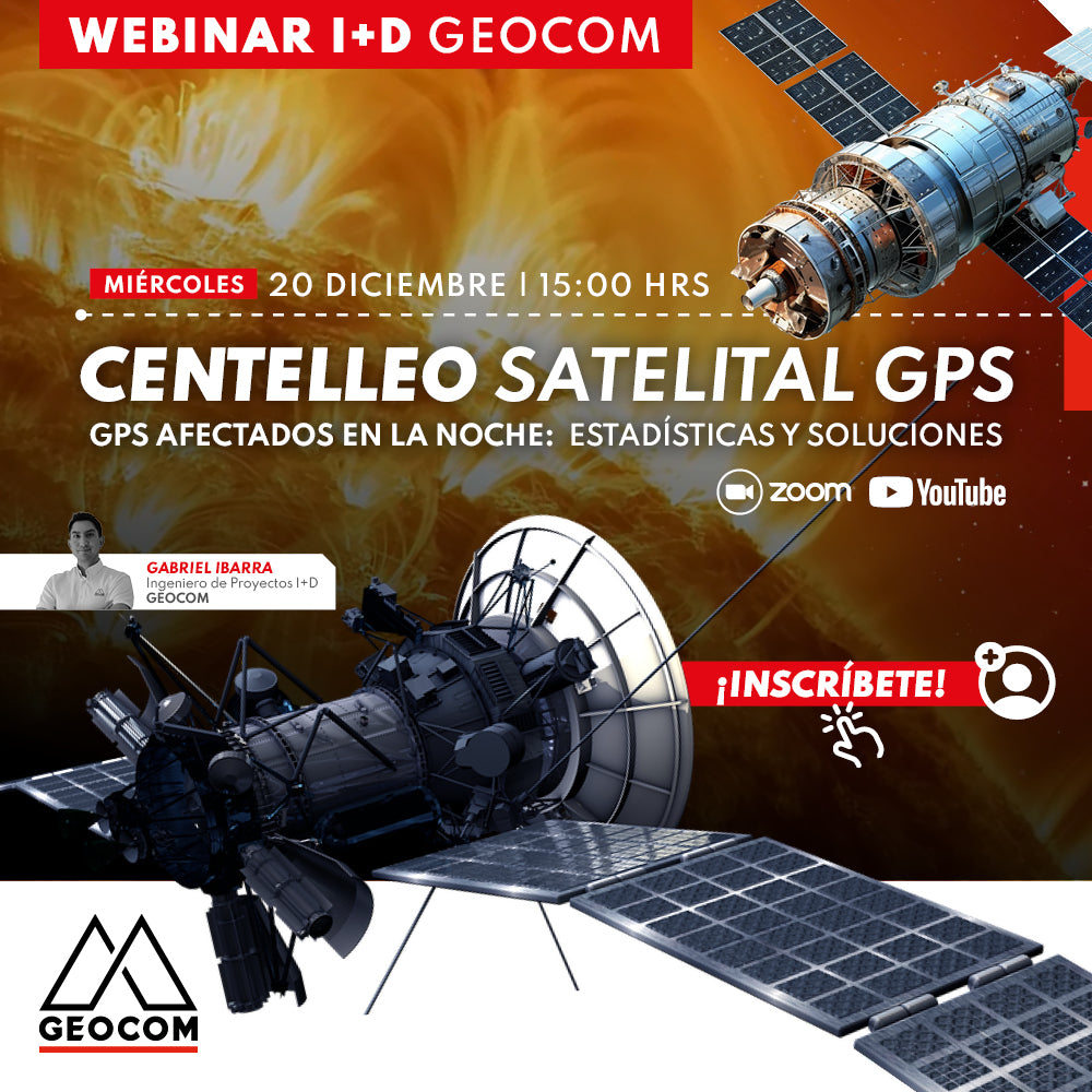 Webinar | Centelleo Satelital GPS: Estadísticas y soluciones