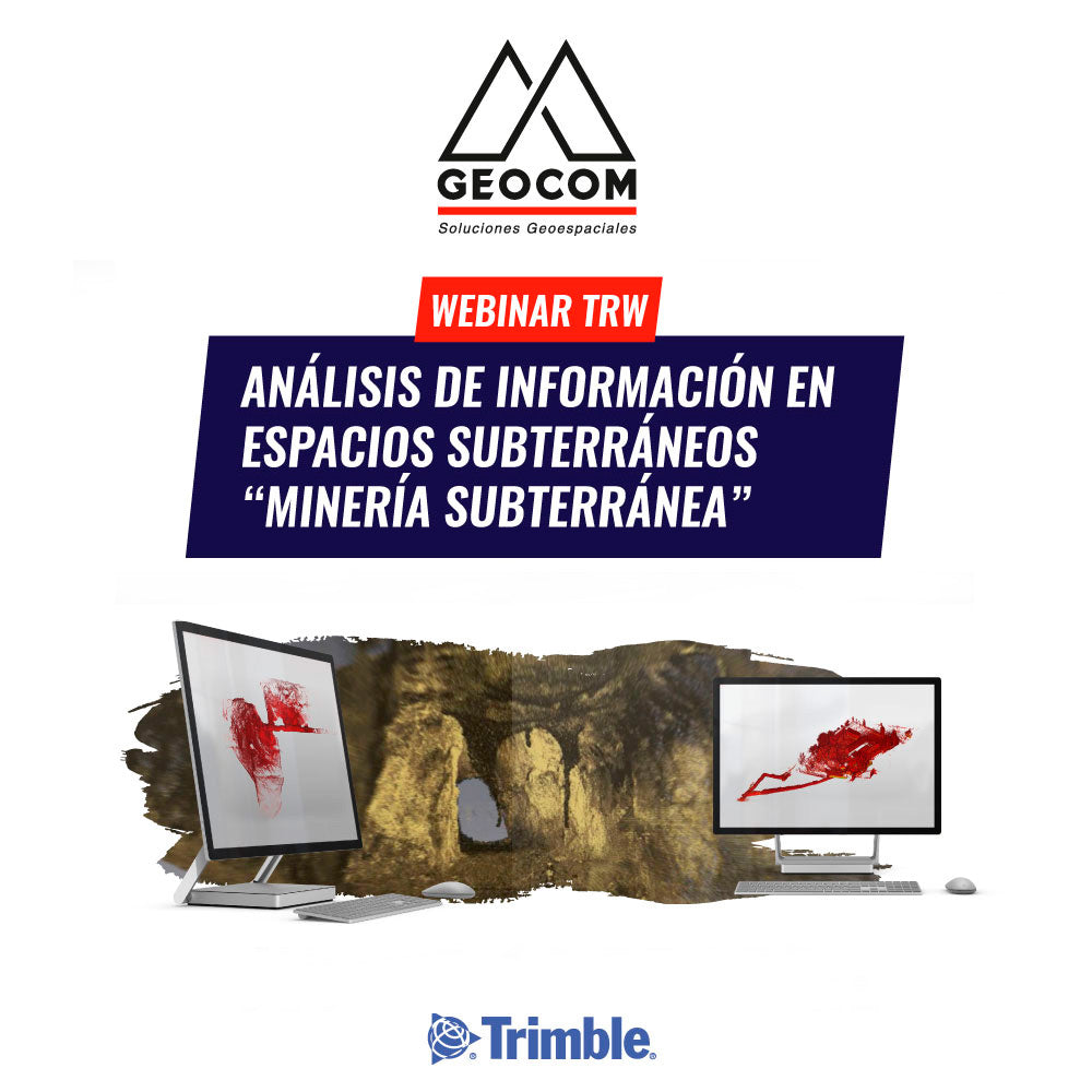 Webinar TRW | Análisis de información en espacios subterráneos "minería subterránea"