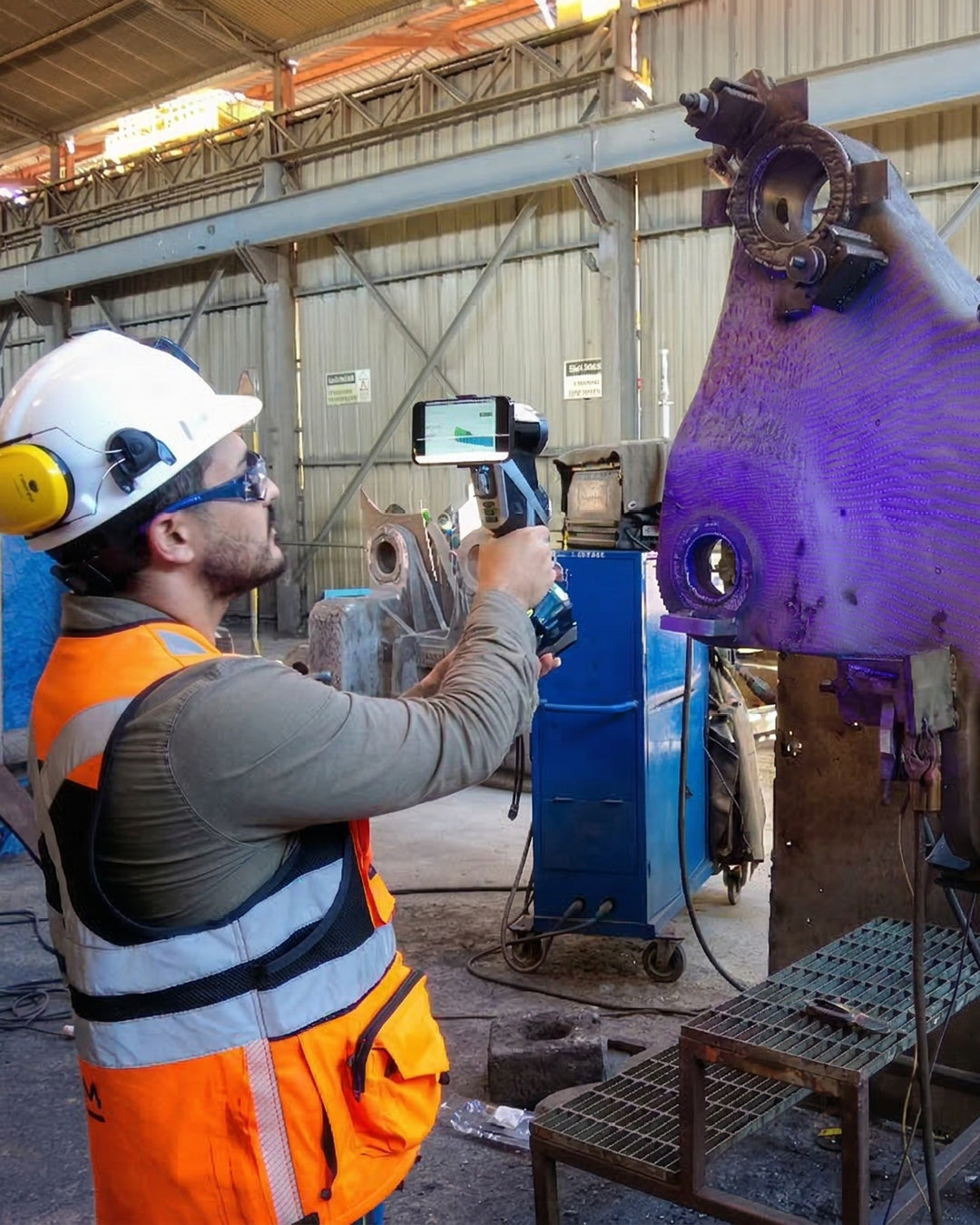 Metrología sin límites: Digitalizando grandes estructuras con KSCAN-X