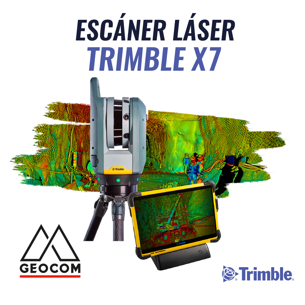 Trimble X7 | Escáner láser de alta velocidad