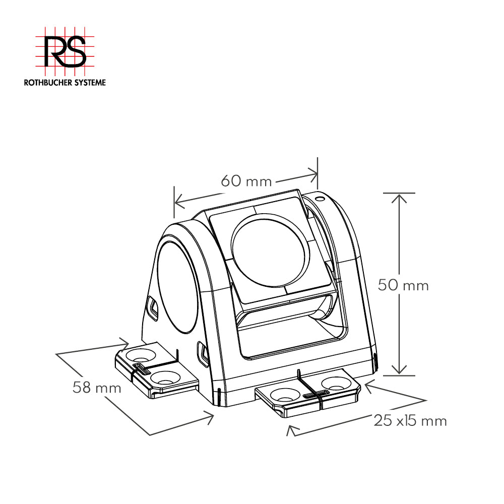 RSMP380 | Mini Prisms with tilt function
