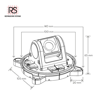 RSMP390M | Mini Prismas con función de inclinación y giro