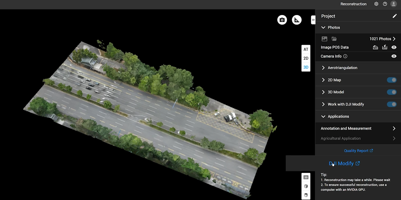 DJI Modify Software