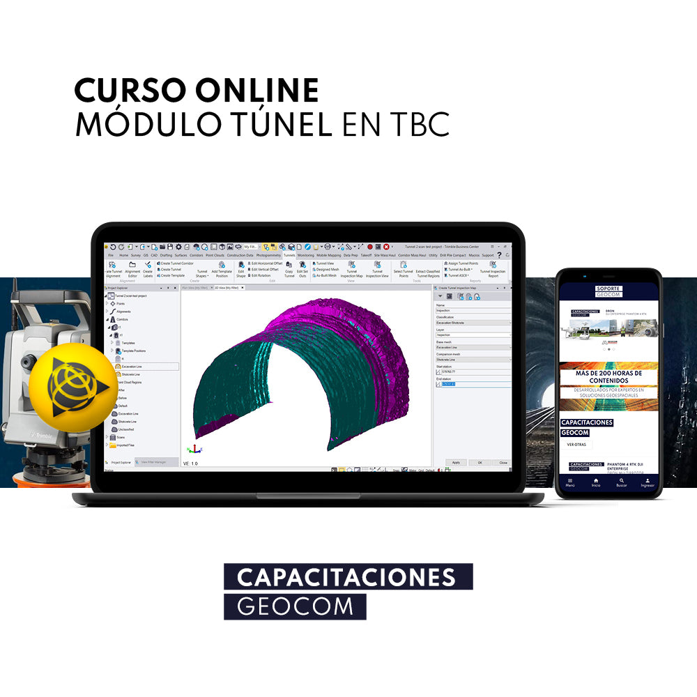 ONLINE COURSE | TRIMBLE BUSINESS CENTER - TUNNEL MODULE