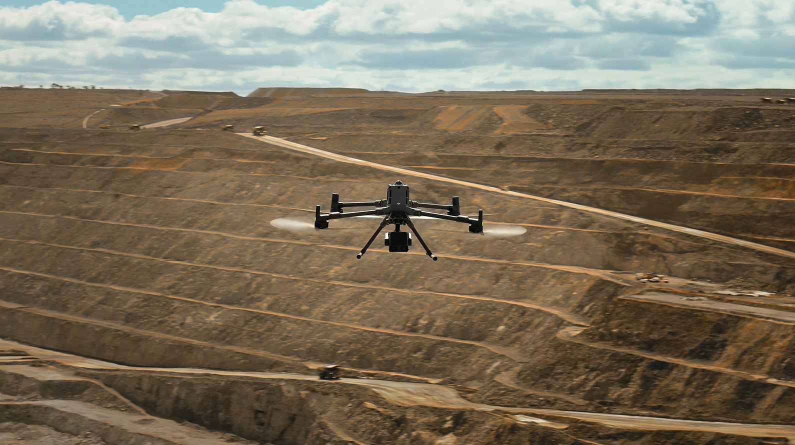 Drones en la Minería Chilena: Soluciones Geoespaciales DJI