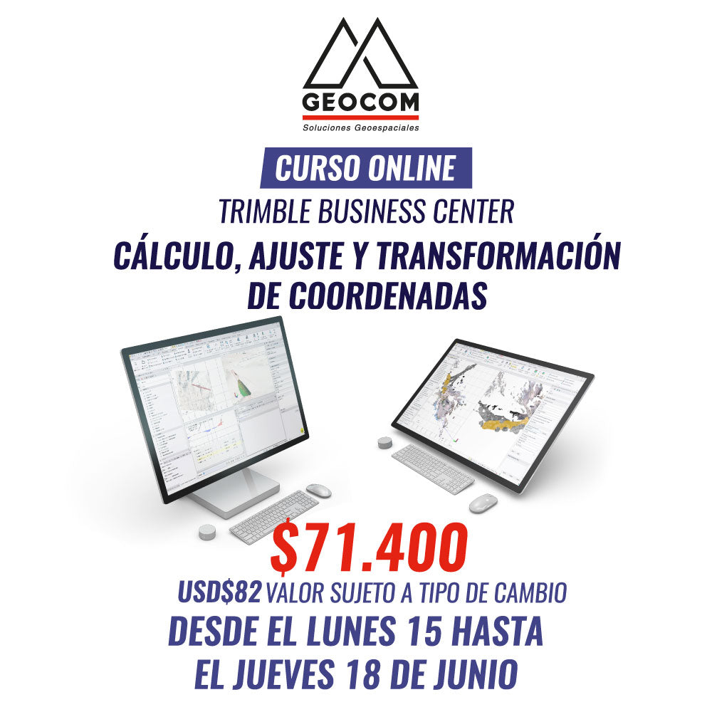 Curso online TBC | Cálculo, ajuste y transformación de coordenadas