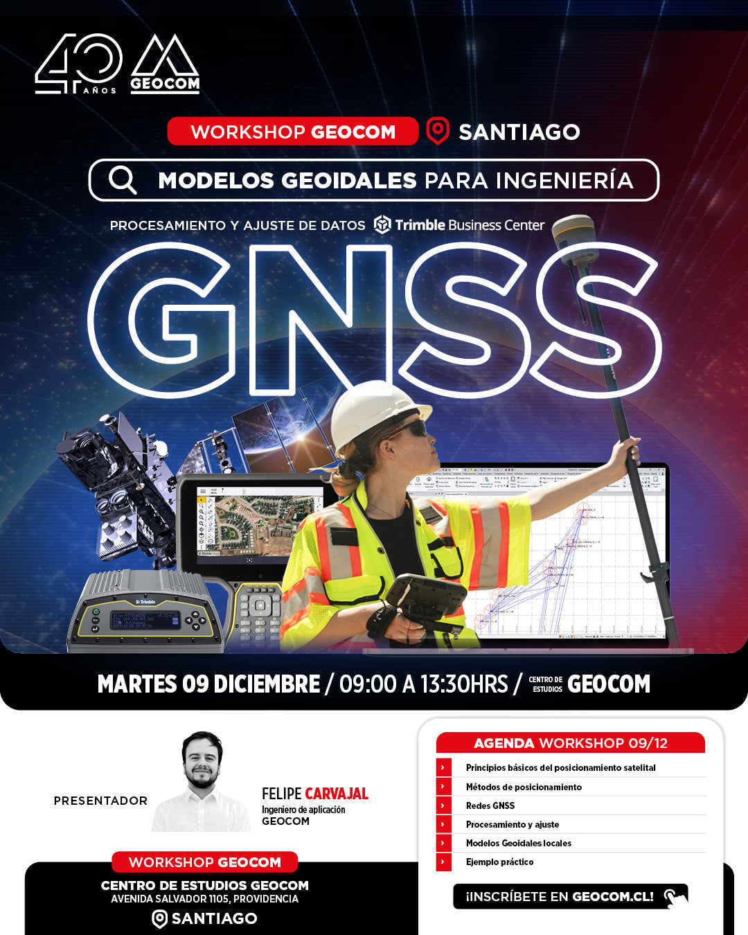 [SANTIAGO - WORKSHOP] Procesamiento y ajuste de datos GNSS