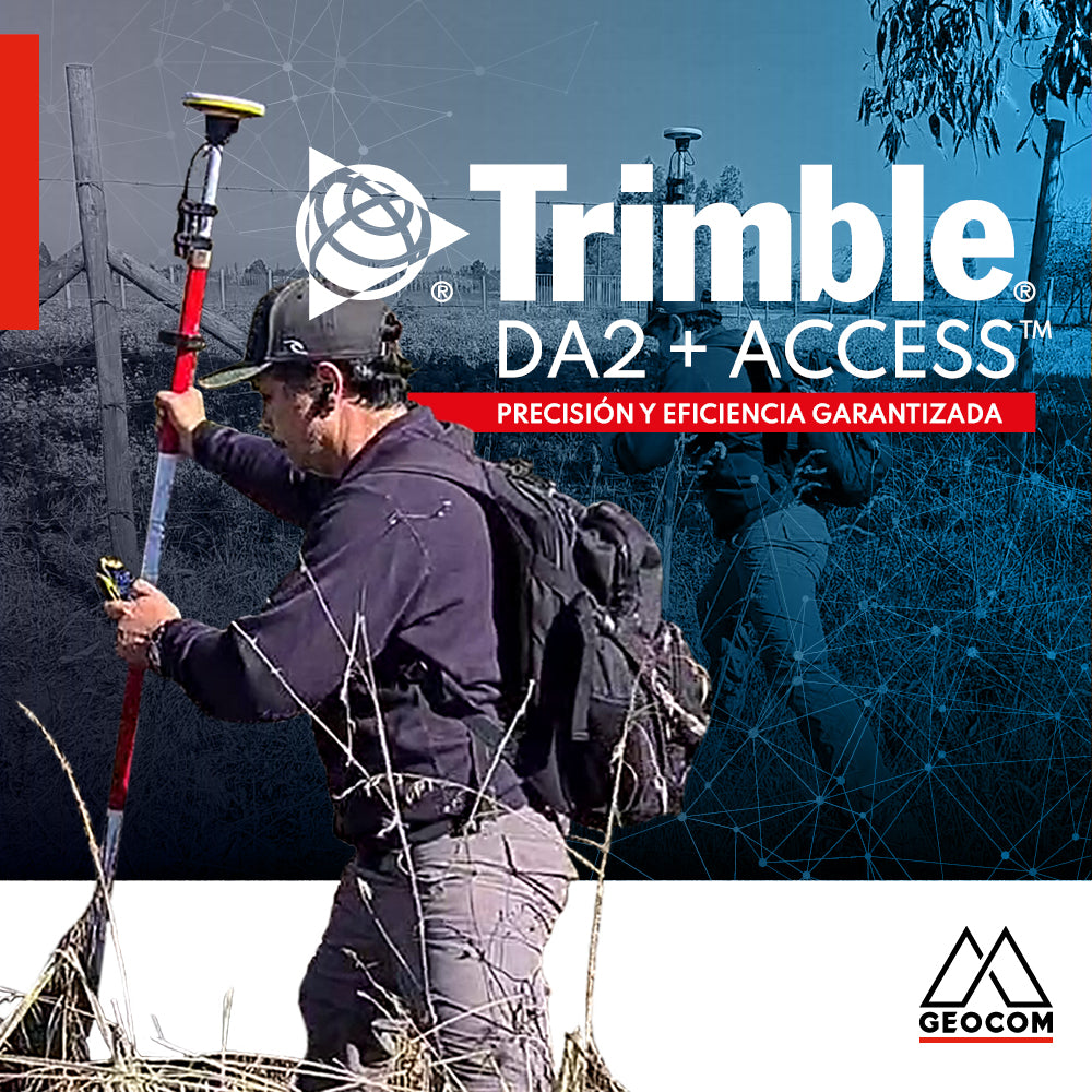 Trimble DA2 + Access™  Precisión y eficiencia garantizada