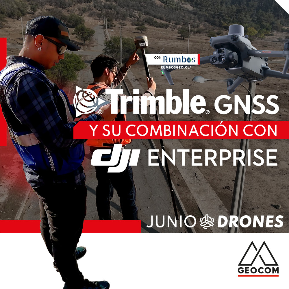 Trimble GNSS y su combinación con DJI