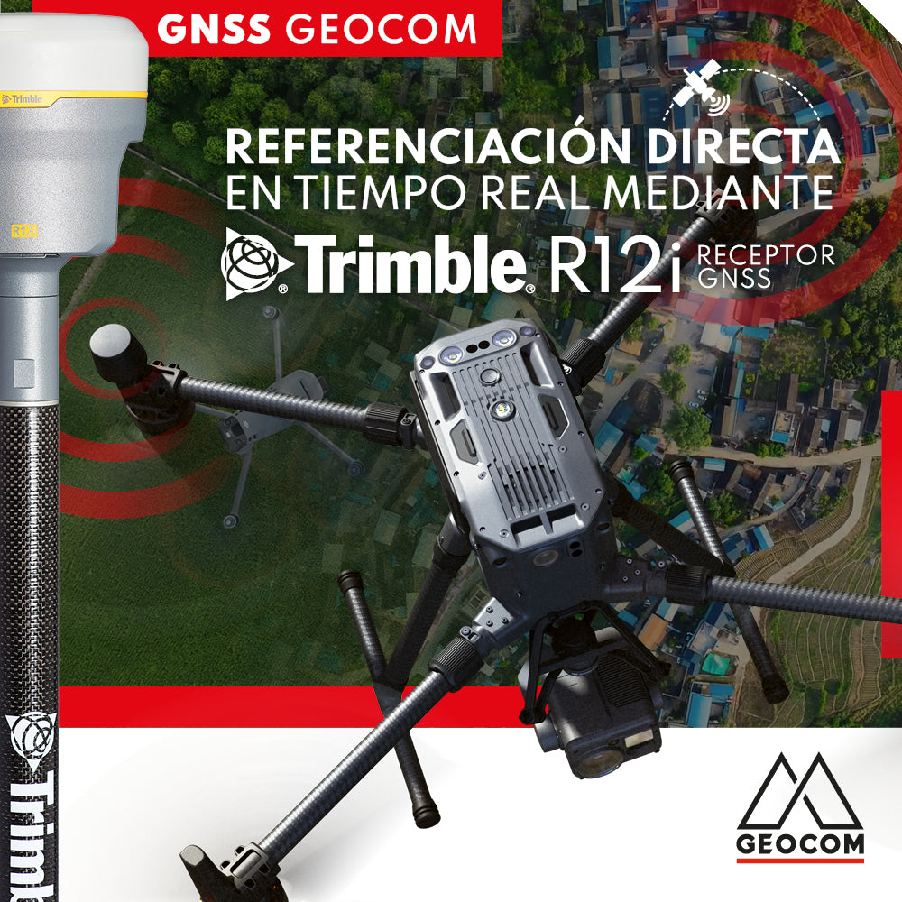 Referenciación directa en tiempo real mediante Trimble R12i