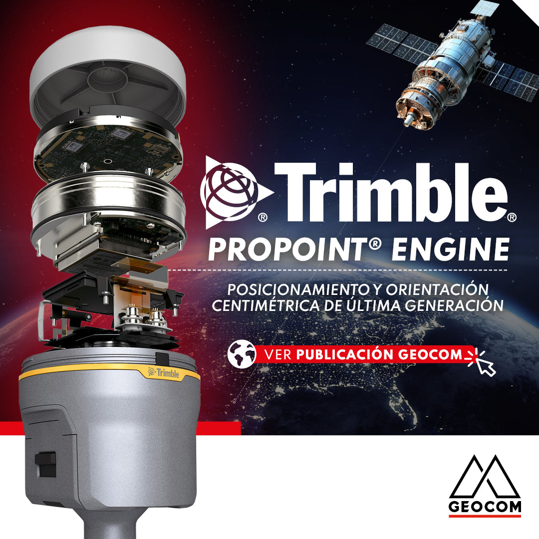 Trimble ProPoint Engine: Posicionamiento y Orientación Centimétrica de Última Generación
