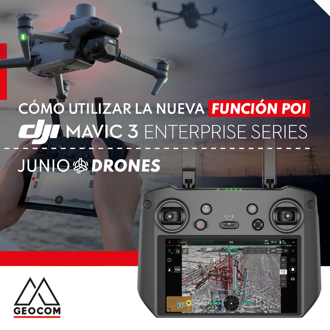 Nuevo modo de vuelo inteligente POI para DJI Mavic 3 Enterprise