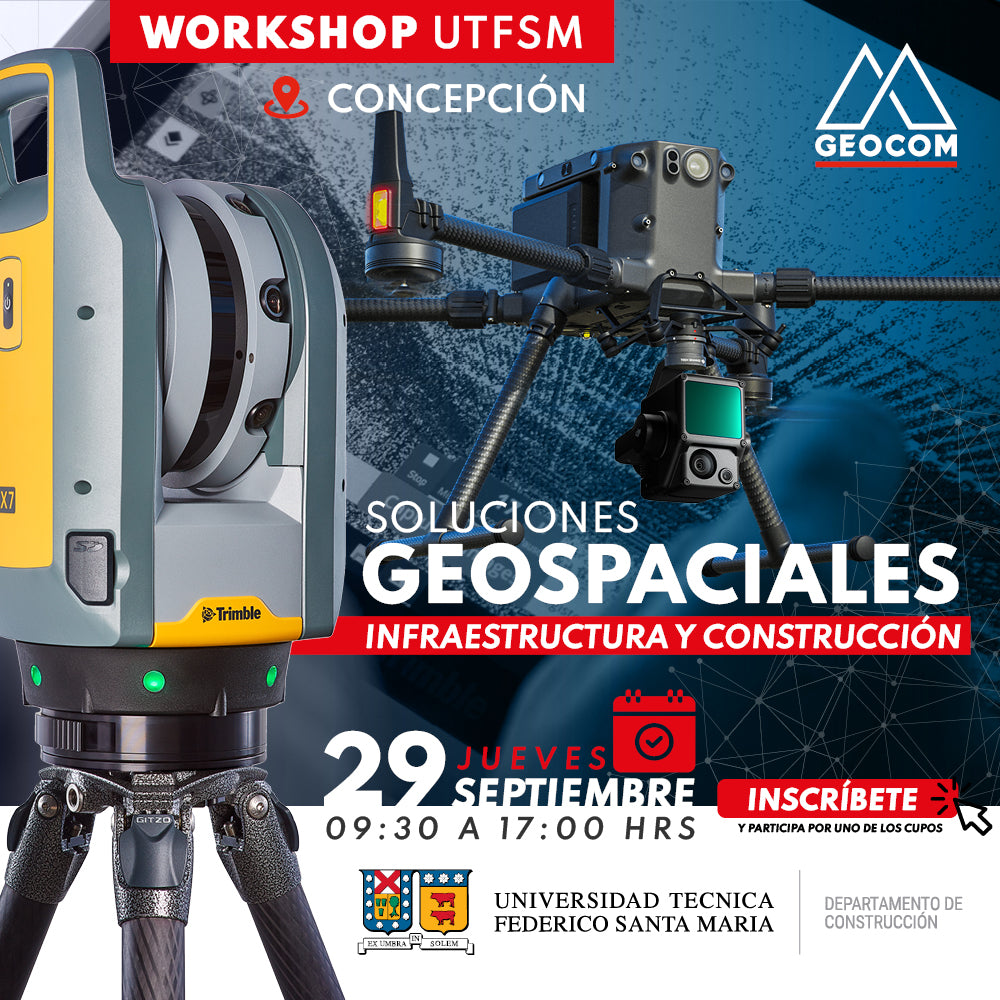 UTFSM Concepción | Soluciones Geoespaciales en Infraestructura y construcción