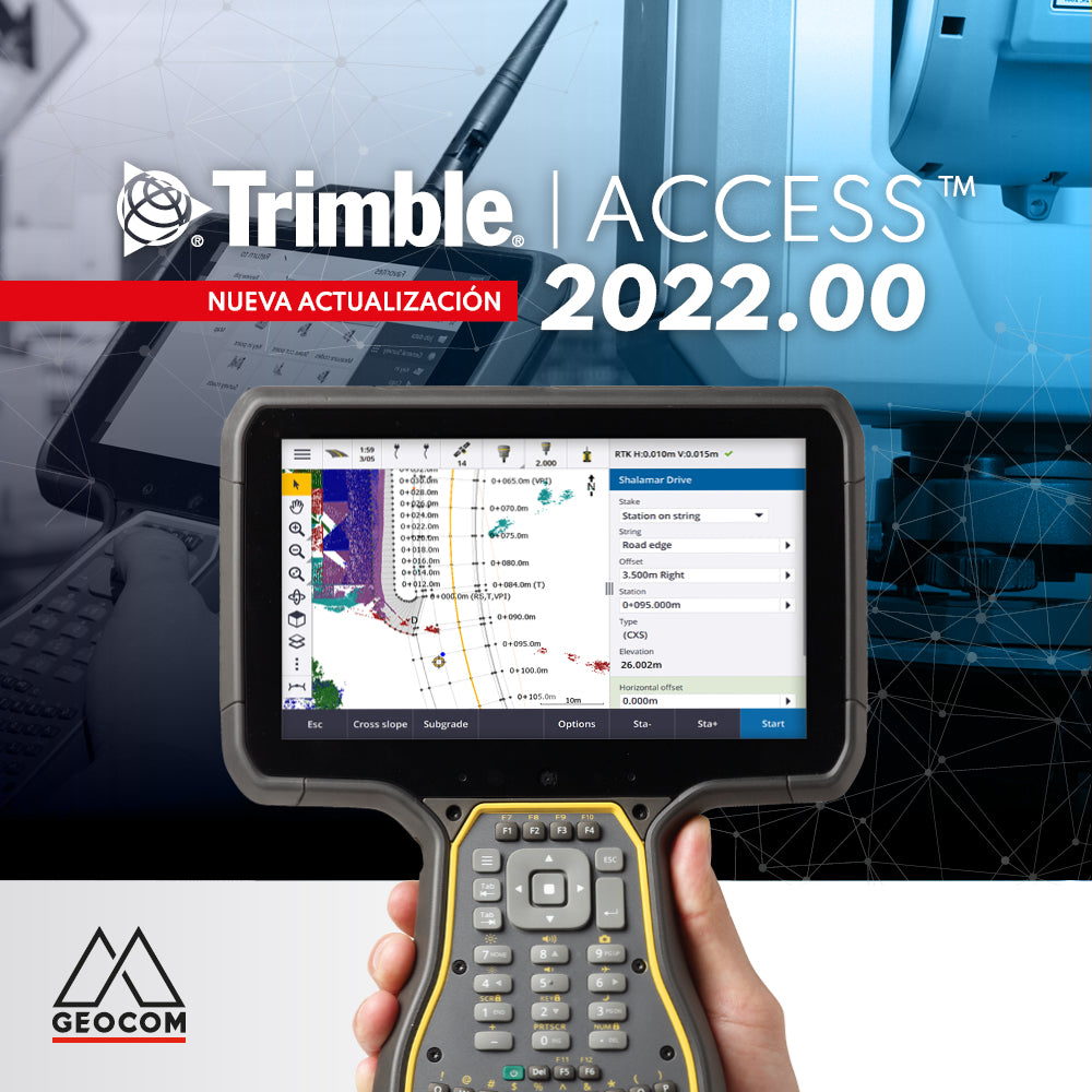 Nueva actualización Trimble Access 2022.00