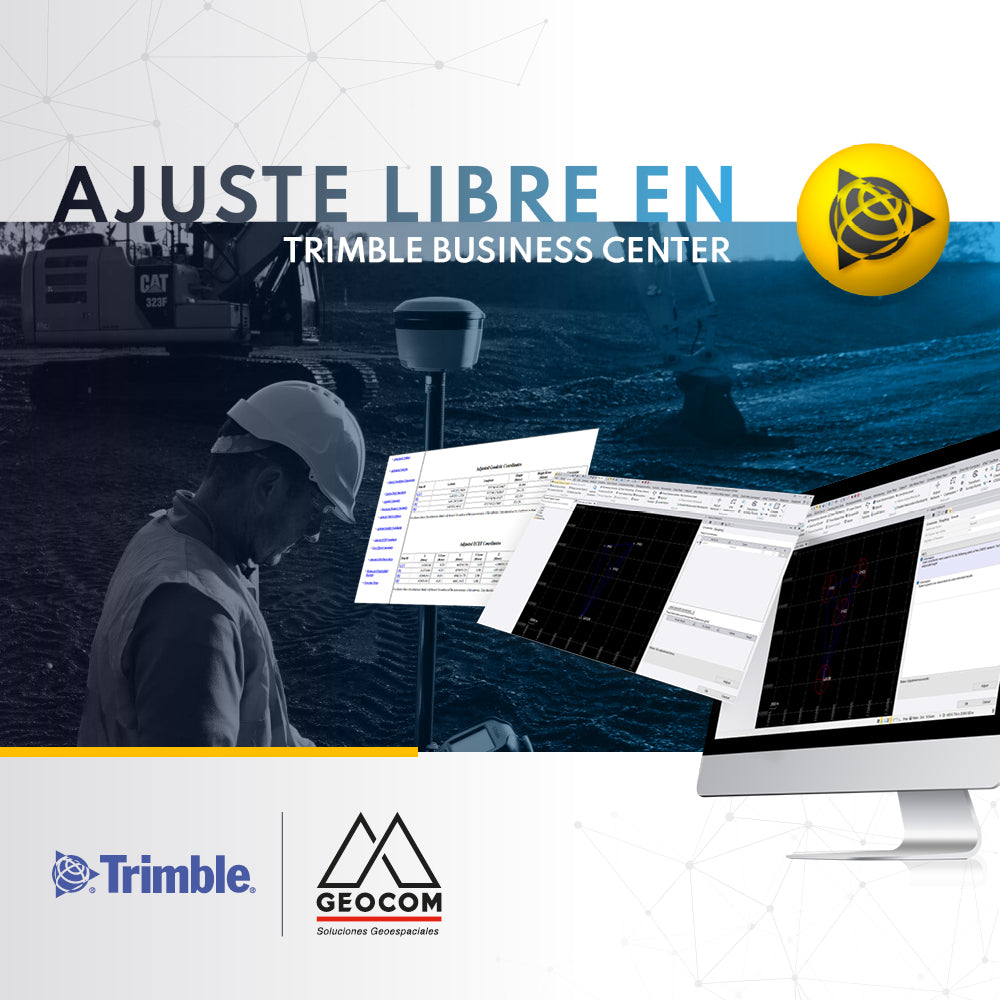 AJUSTE LIBRE EN TRIMBLE BUSINESS CENTER