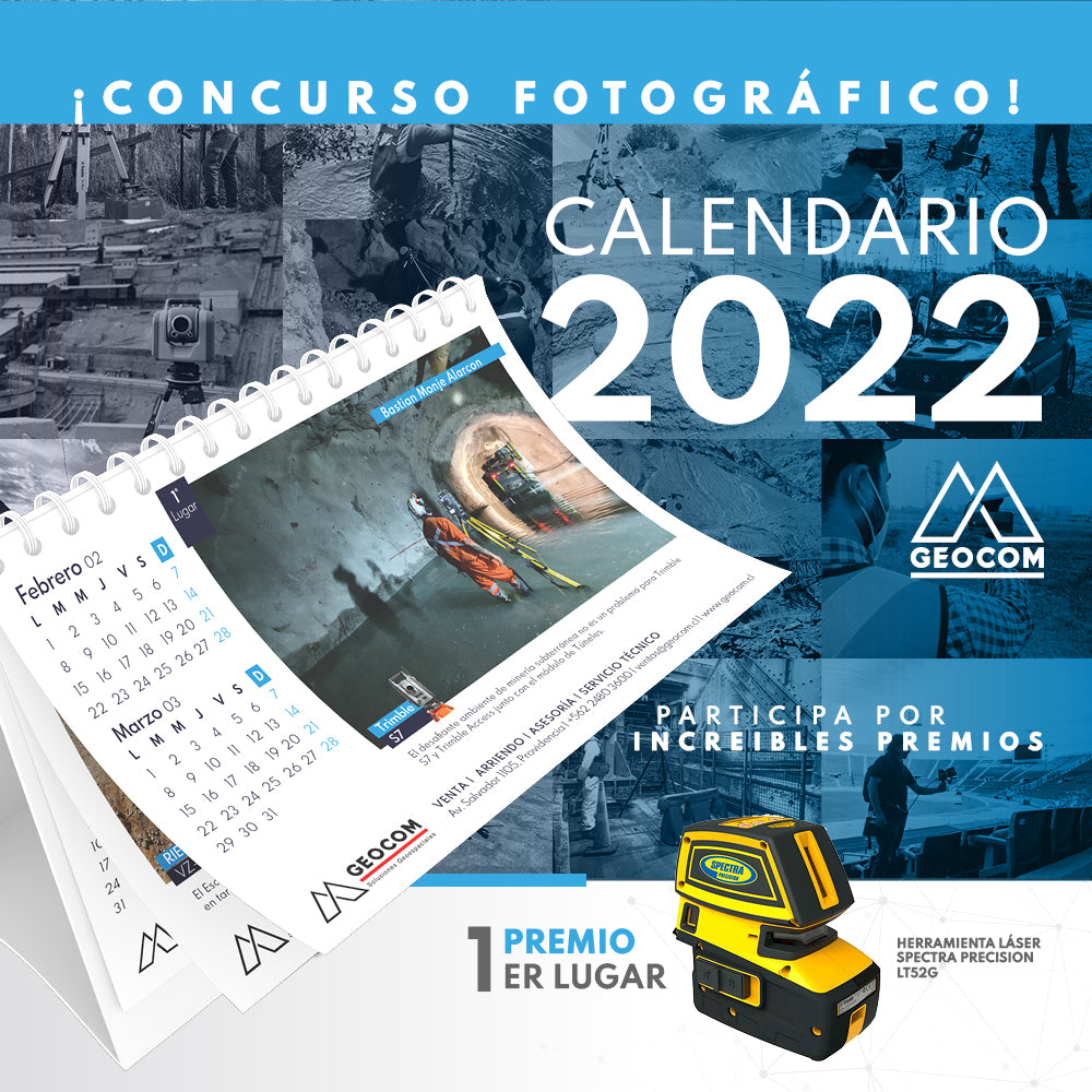 CONCURSO FOTOGRÁFICO CALENDARIO GEOCOM 2022