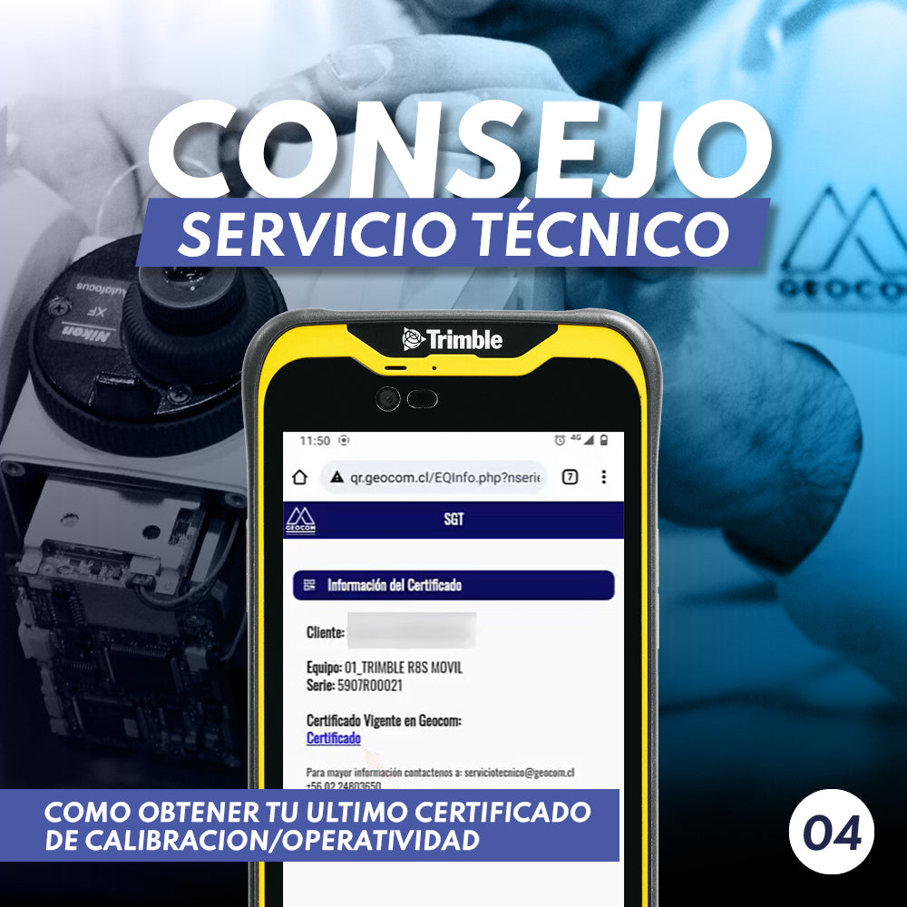 Consejo ST N°4 | Cómo obtener tu último certificado de calibración/operatividad