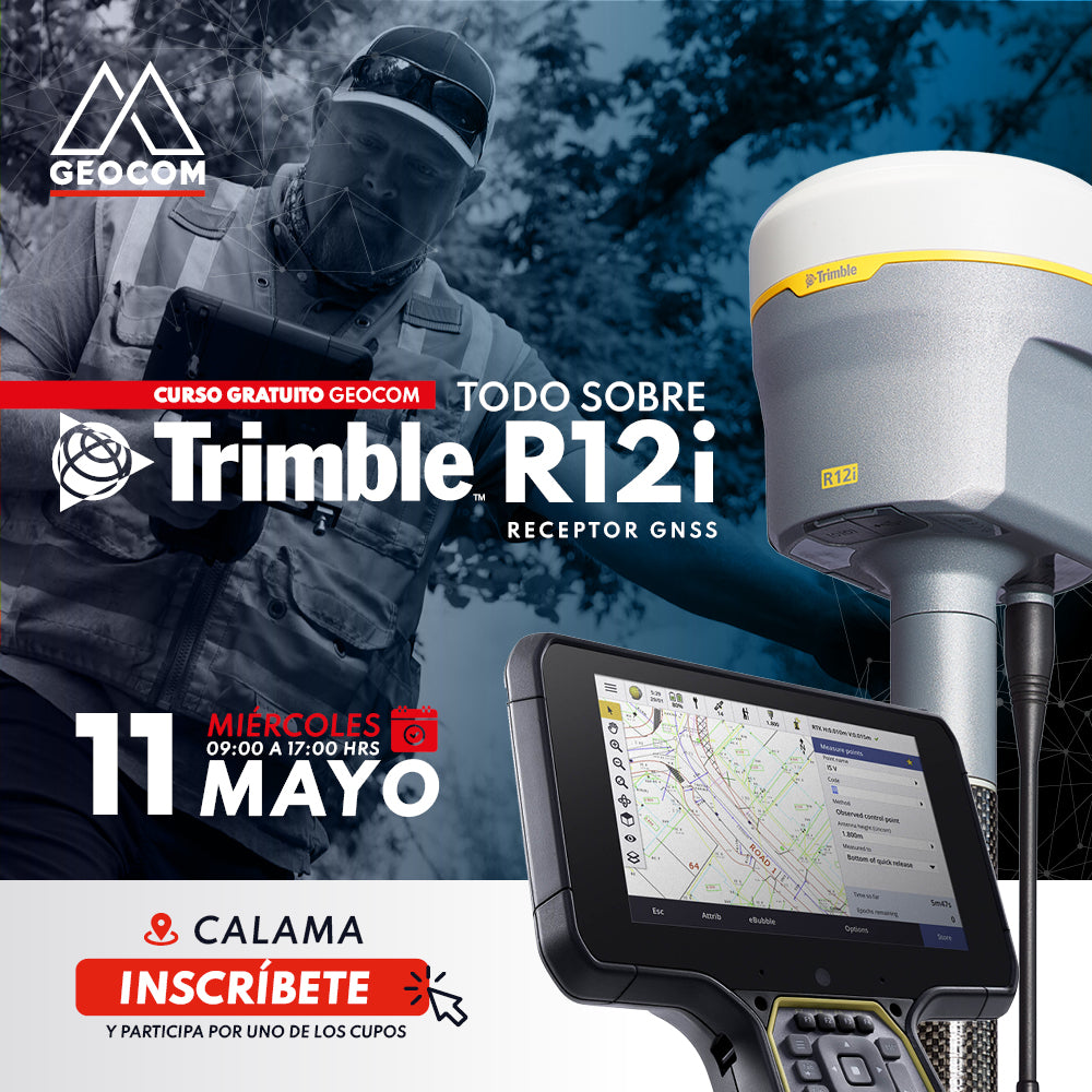 Curso Gratuito | Todo sobre Trimble R12i GNSS - Calama