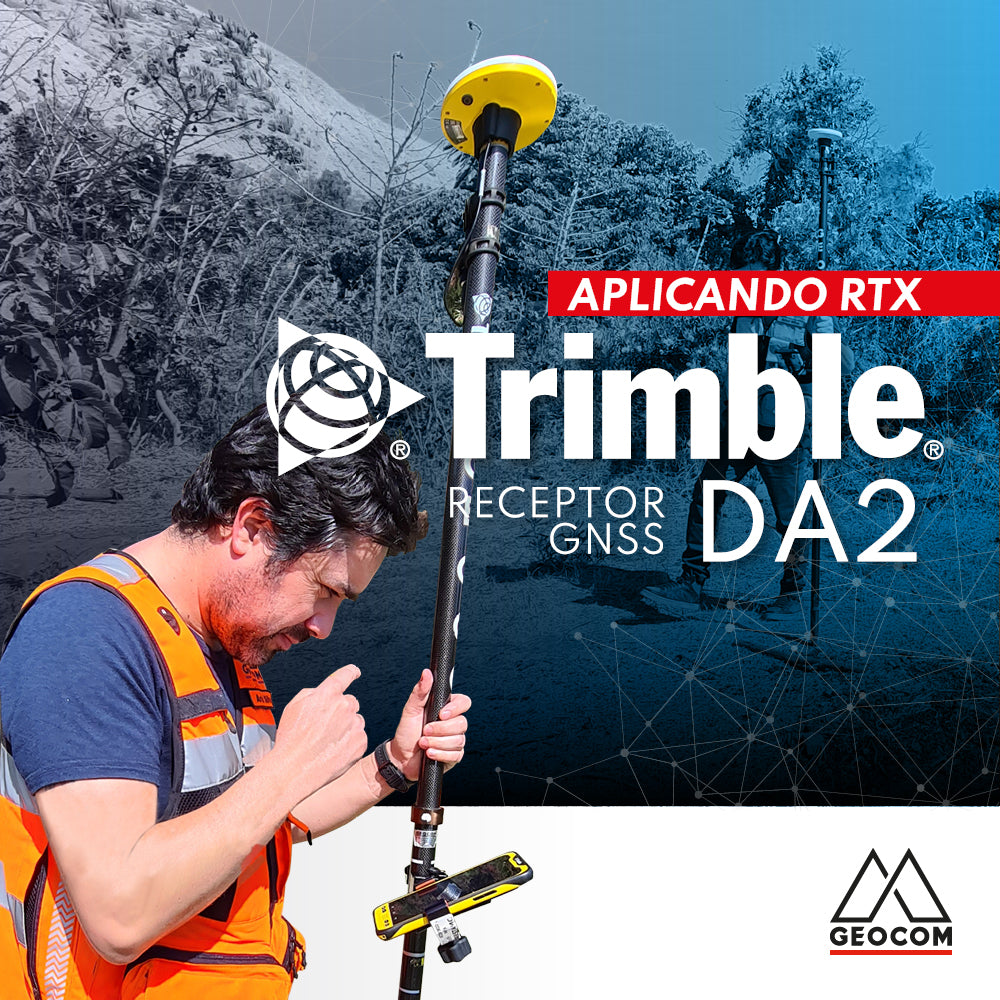Aplicando RTX con Trimble DA2