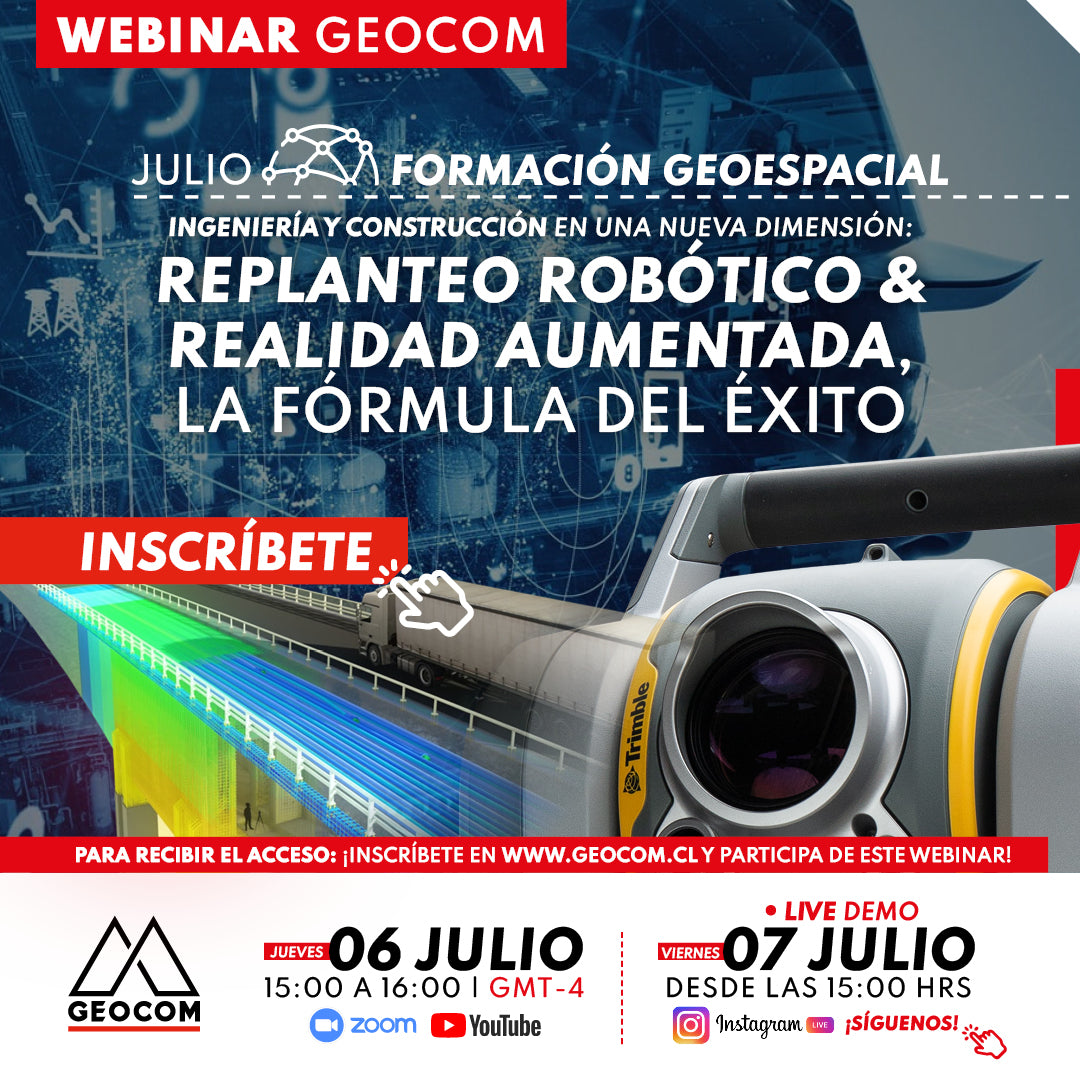 WEBINAR | Replanteo robótico y realidad aumentada, la fórmula del éxito