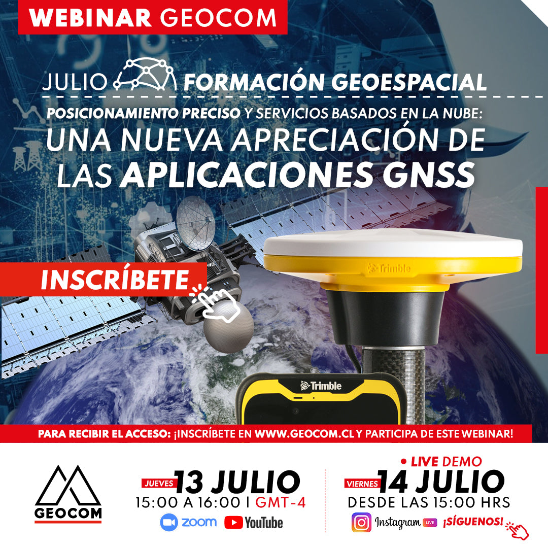 Webinar | Una nueva apreciación de las aplicaciones GNSS