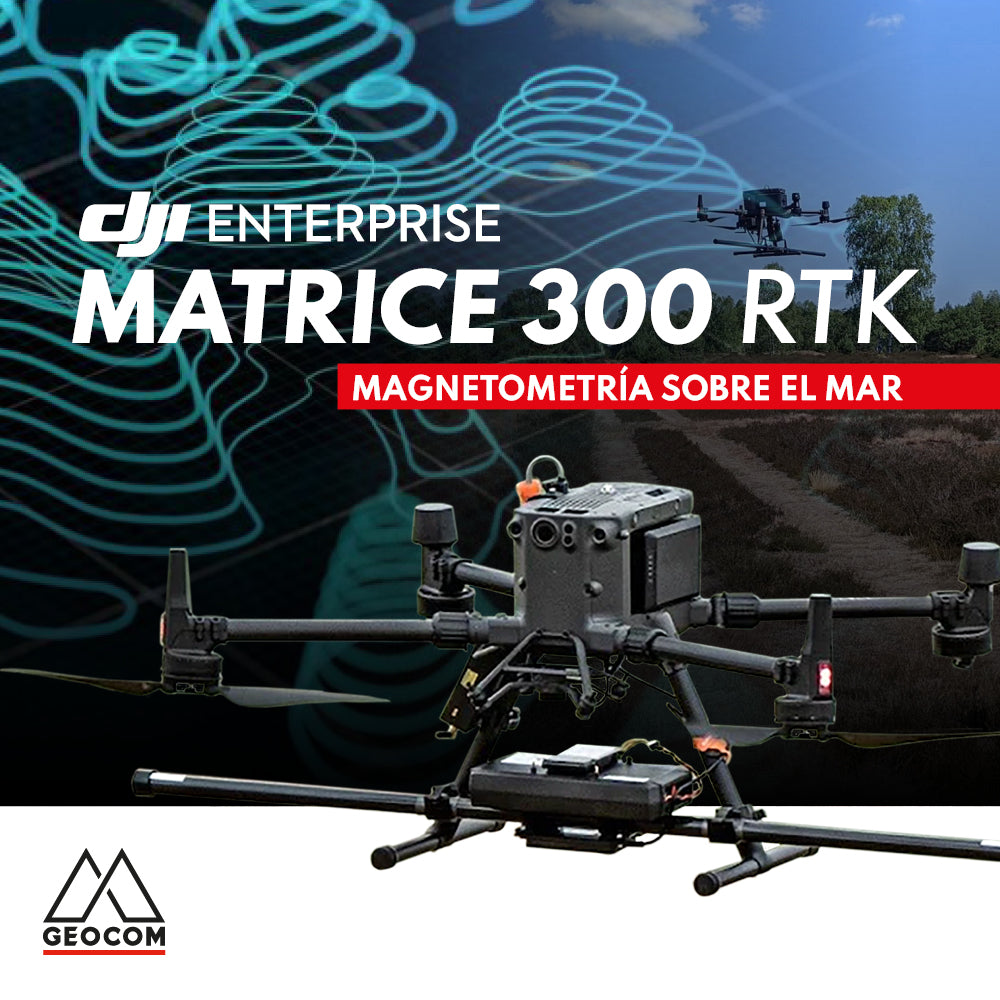 DJI MATRICE 300 RTK | MAGNETOMETRÍA SOBRE EL MAR