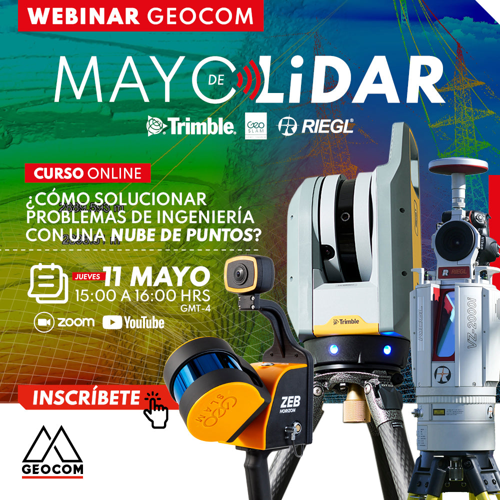 Webinar LiDAR | ¿Cómo solucionar problemas de ingeniería con una nube de puntos?