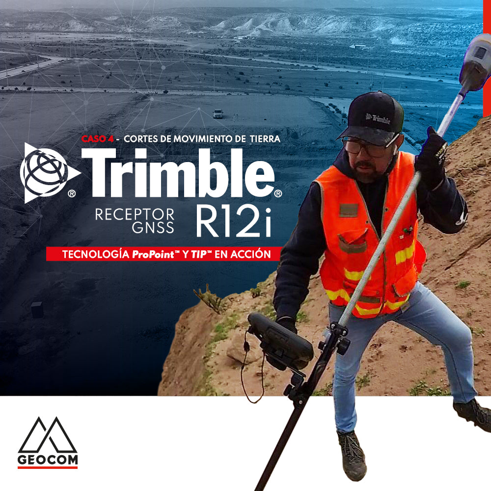 Caso 4 Trimble R12i | Cortes de levantamiento de tierra
