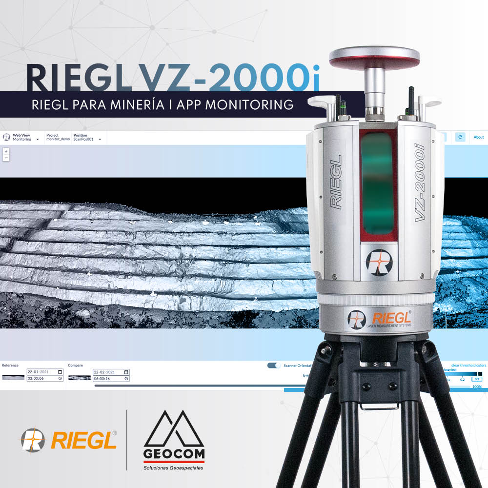 RIEGL para Minería VZ-2000i | APP Monitoring