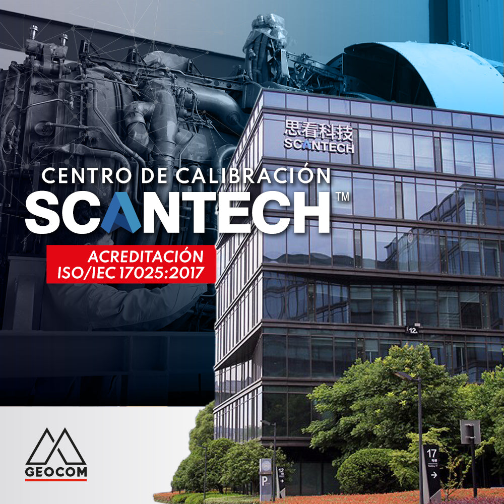 Centro de calibración de Scantech cuenta con la acreditación ISO/IEC 17025:2017