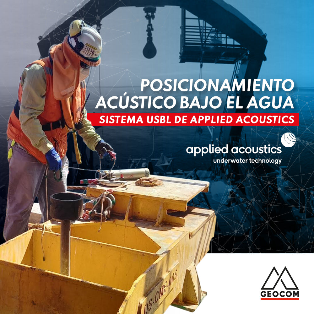 Sistema USBL | Posicionamiento acústico bajo el agua