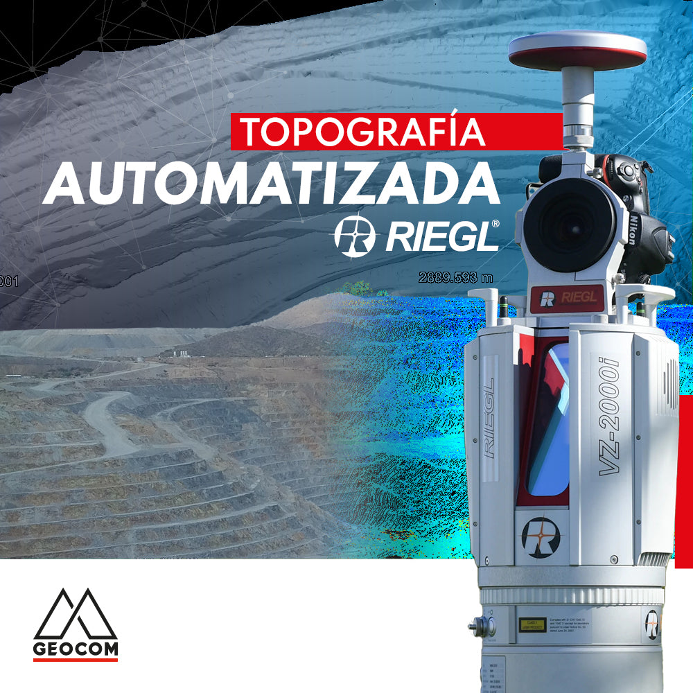 Topografía Automatizada | LiDAR RIEGL
