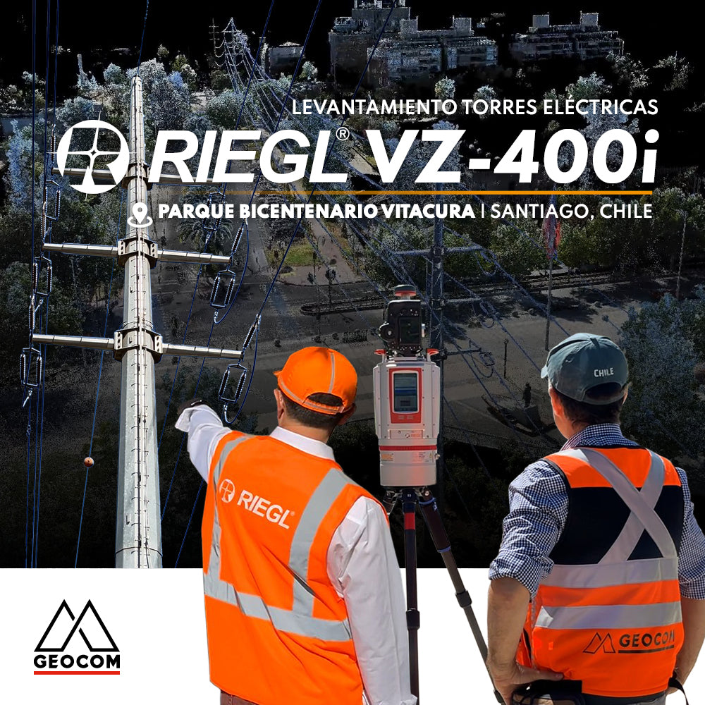 LiDAR RIEGL | Infraestructura Urbana – Torres de Transmisión Eléctrica