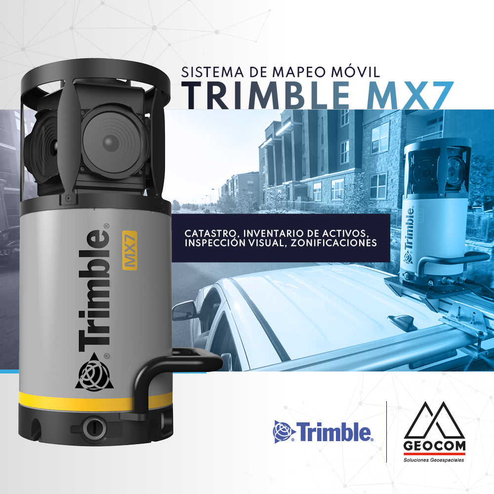 Trimble Mx7 | Sistema de mapeo Móvil