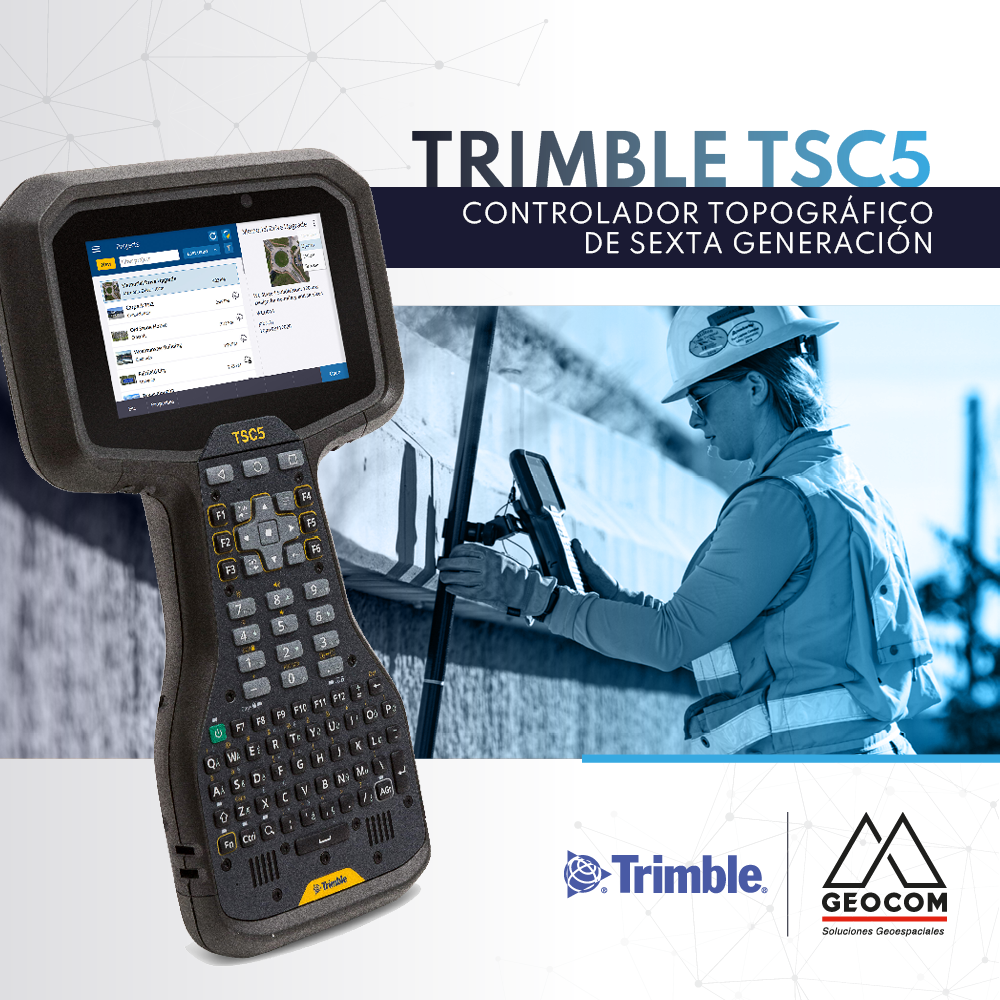 Presentamos nuevo controlador Trimble TSC5