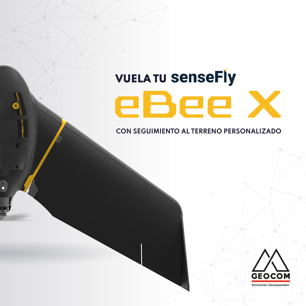 Vuela tu senseFly eBee X con seguimiento al terreno personalizado