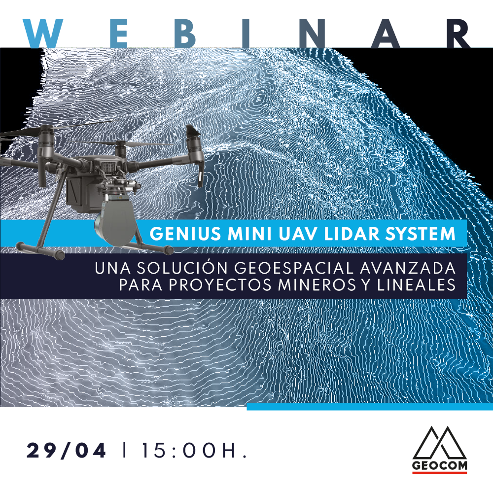 WEBINAR | Casos de éxito con GENIUS Mini UAV LiDAR System