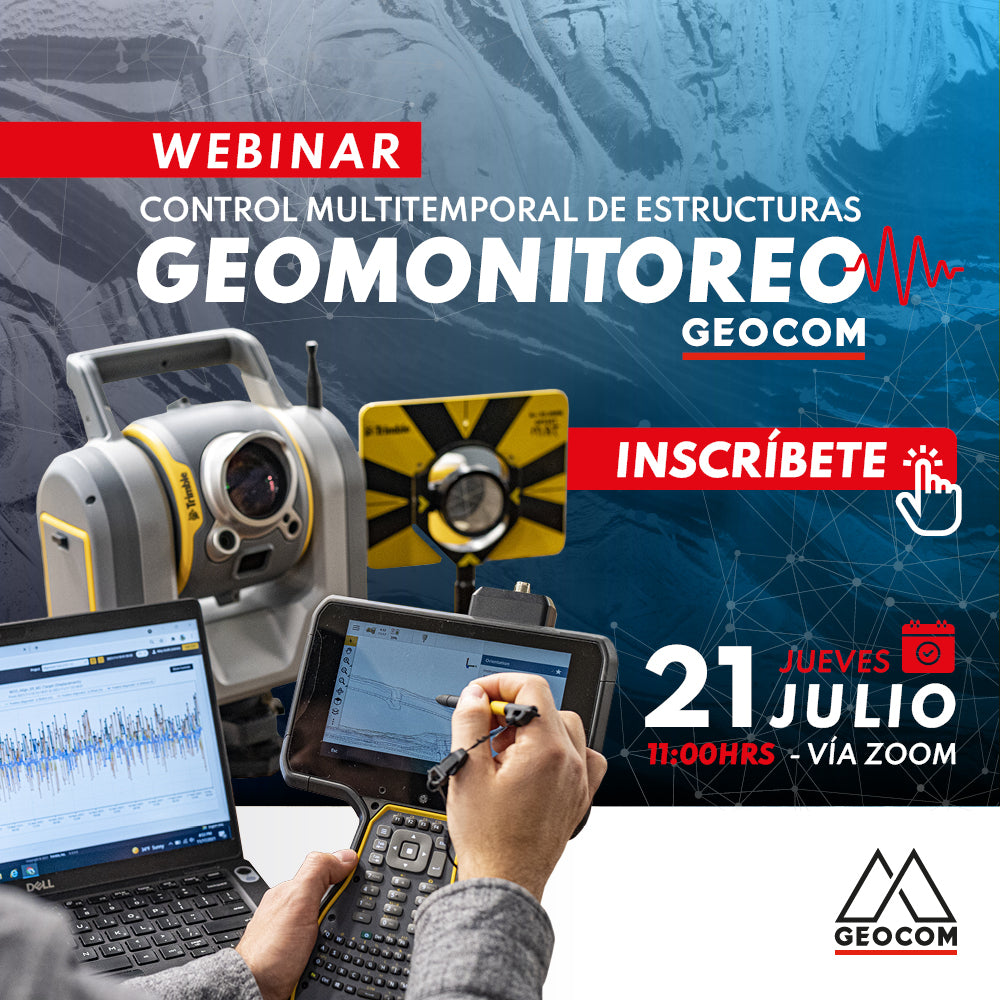 Webinar | Geomonitoreo: Control multitemporal de estructuras