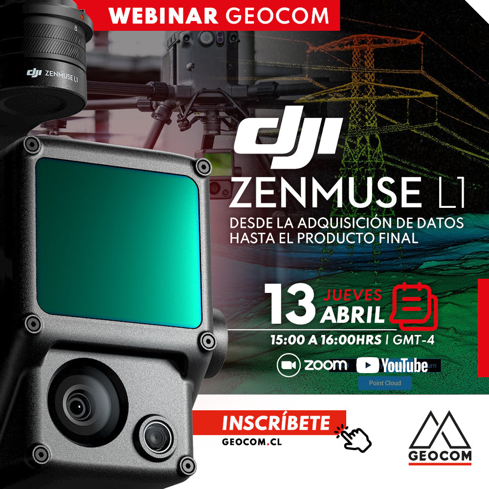 Webinar | DJI Zenmuse L1: desde la adquisición de datos hasta el producto final