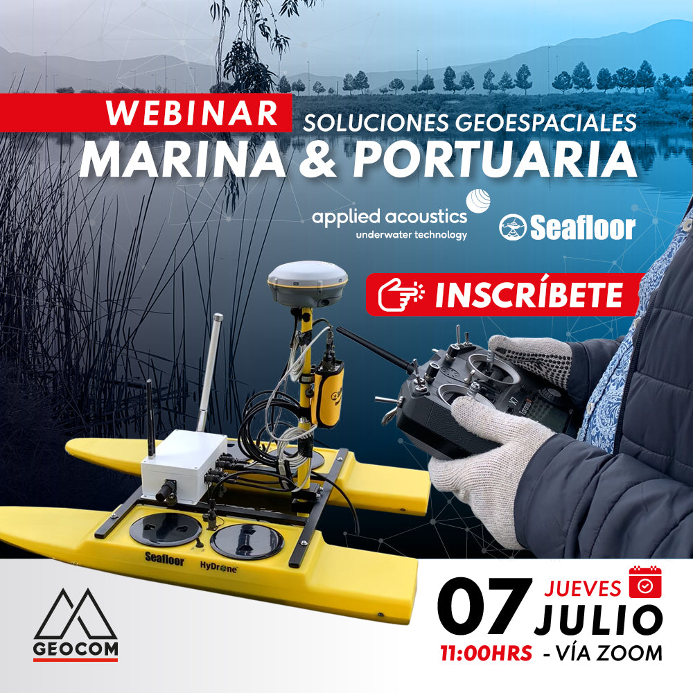 Webinar | Soluciones Geoespaciales Marina & Portuaria