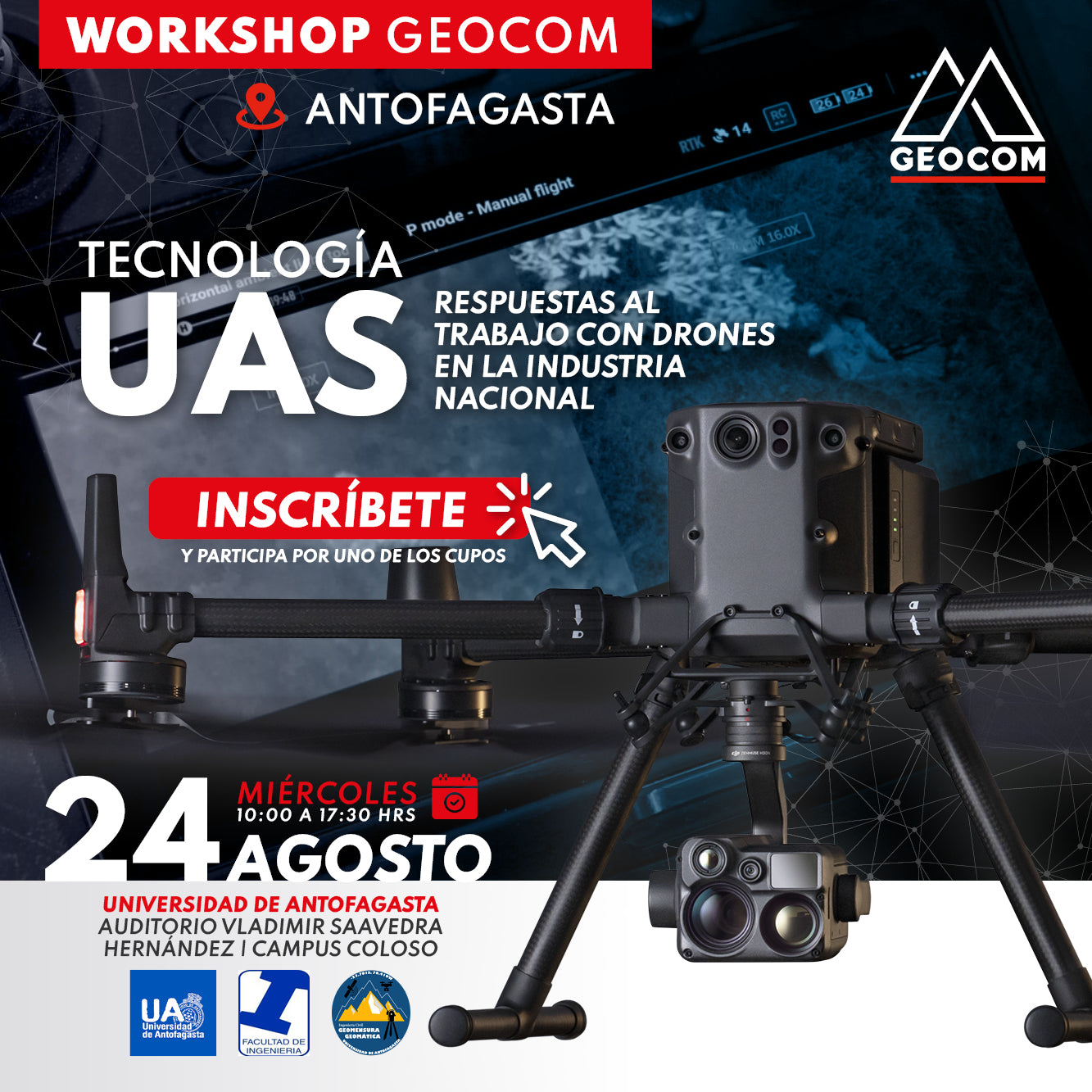 Workshop Gratuito | Tecnología UAS - Universidad de Antofagasta